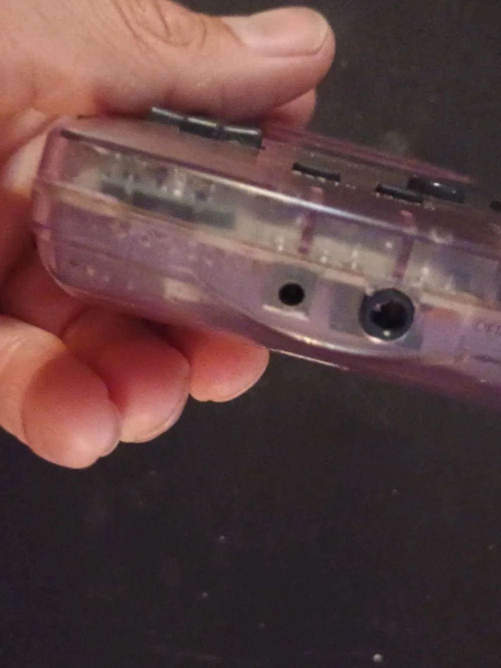 Nintendo Game Boy Color - Transparent Purple Shell
